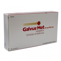 GALVUS MET 50 MG/1000 MG 28...