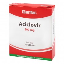 ACICLOVIR 800 MG 10...