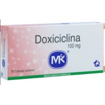 DOXICICLINA 100 MG 15...