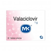VALACICLOVIR 1 G 21 TBS MK...