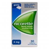 NICORETTE MENTA S+S 4 MG 30...