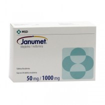 JANUMET 50/1000 MG 28 TBS...