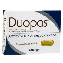 DUOPAS 400/20 MG 10 CAP...