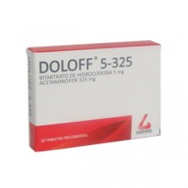 DOLOFF 5-325 10 TABLETAS