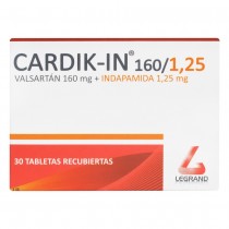 CARDIK-IN 160/1.25 MG 30...