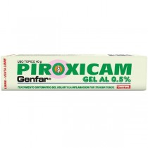 PIROXICAM GEL 0.5% 40 GR GF