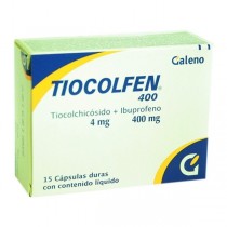 TIOCOLFEN 400 MG 15 CAP...