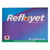 REFLUYET 15 MG 30 CAPSULAS (A)
