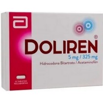 DOLIREN 5MG/325MG 10 TBS