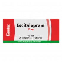 ESCITALOPRAM 20 MG 30...