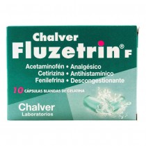 FLUZETRIN F 500 MG 10...