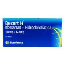 BEZART H 150/12.5 MG 30 TBS