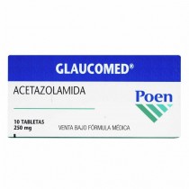 GLAUCOMED 250 MG 10 TABLETAS