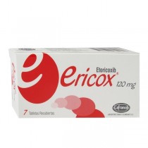 ERICOX 120 MG 7 TABLETAS(3%+)