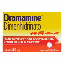 DRAMAMINE 50 MG 24 TABLETAS