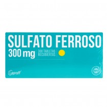 SULFATO FERROSO 300 MG 300...