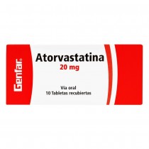 ATORVASTATINA 20 MG 10...