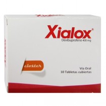 XIALOX 400 MG 10 TBS