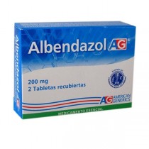 ALBENDAZOL 200 MG 2...