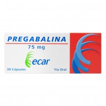 PREGABALINA 75 MG 30 CAP EC...