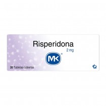RISPERIDONA 2 MG 20 TBS MK...