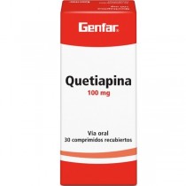 QUETIAPINA 100 MG 30 TBS...