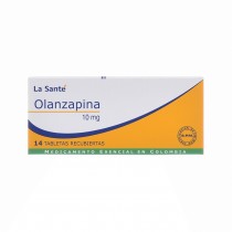OLANZAPINA 10 MG 14...