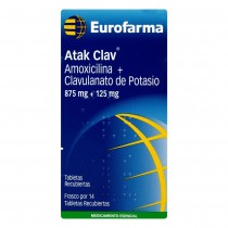 ATAK CLAV 875 MG 14...